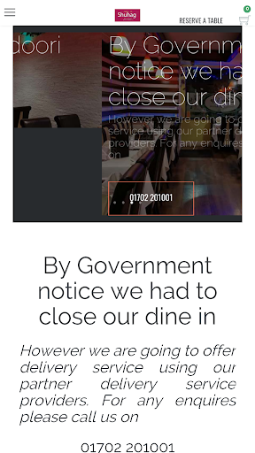 Shuhag Tandoori Screenshot 1 - AppWisp.com