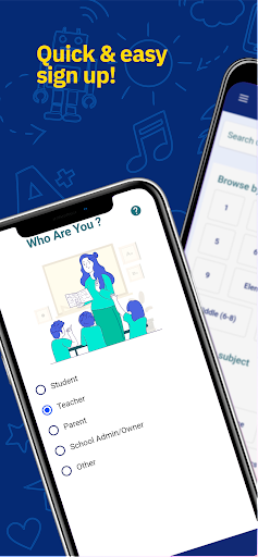 Android application Ontum Education screenshort
