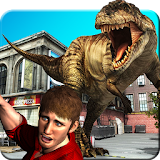 Dinosaur Attack City Hunting icon