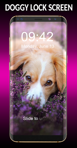 Android application Doggy Wallpapers & Lock Screen screenshort