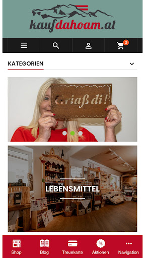 Android application Kaufdahoam screenshort