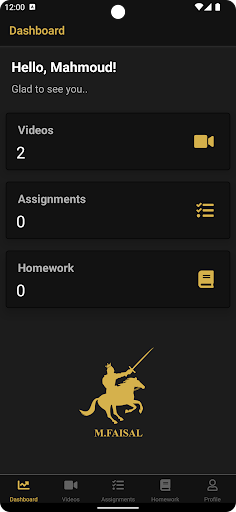 Android application M. Faisal Academy screenshort
