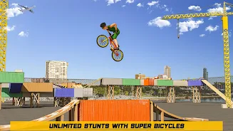 Extreme Stunts BMX Cycle Riding Simulator Screenshot
