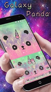 Träumer Cuteness Panda Tastatu Screenshot