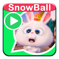 Snowball Animated Stickers WAStickerApps