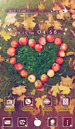 Love Wallpaper Apple Heart Theme