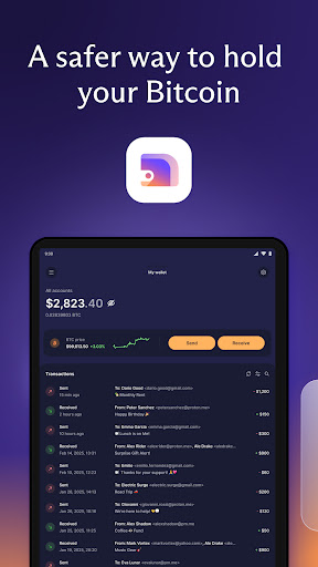 Screenshot of Proton Wallet: Secure Bitcoin
