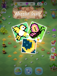 Nonogram Puzzle MOD APK- elf island (Unlimited Money) 10