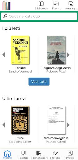 Biblio Mormanno Screen 2