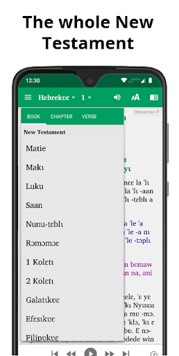 Bible in Kroumen Plapo - audio Screen 2