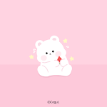 Cover Image of Download 카카오톡 테마 - 곰도리도리_달콤한 여름 수박 핑크  APK