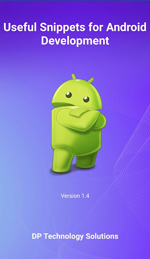 Android application Useful Snippets for Android screenshort