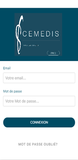 Android application CEMEDIS Pro screenshort