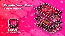 Love Photo Keyboard Theme 2023のおすすめ画像1