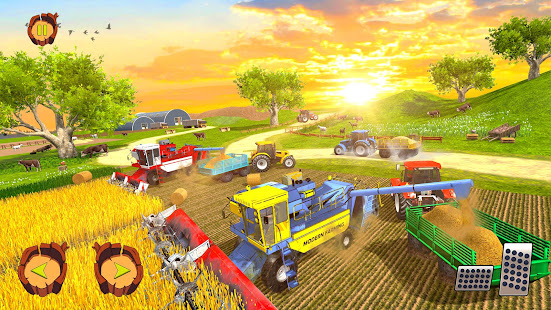 Real Farming Tractor Trailer Simulator: Farm Games 1.0.0 APK + Mod (Unlimited money) إلى عن على ذكري المظهر
