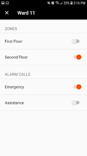 Pinpoint Mobile Alert Screen 3