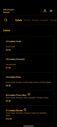 Grill & Pizzeria Samuele Screen 3