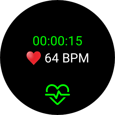 Screenshot of Live Heart Rate Pro