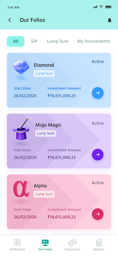 Smartfolios Screen 2