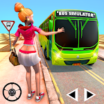 Cover Image of ดาวน์โหลด City Bus Driving Simulator:Modren Bus Driving Game  APK