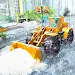Snow Excavator Sim: Road Crane Icon