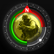 Compass GPS Pro  Military Compass with camera 2.5 Icon