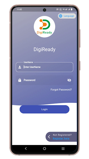 DigiReady App Screen 2