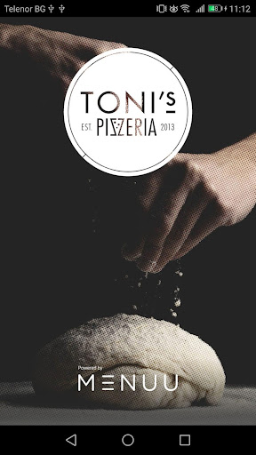 Android application Toni's Pizzeria screenshort