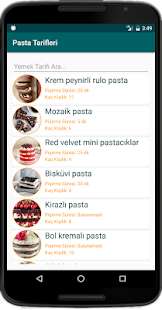 İnternetsiz Pasta Tarifleri 1.5 screenshots 1