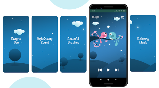Android application Lullaby for babies screenshort