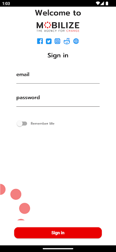 Mobilize Agency Screen 2