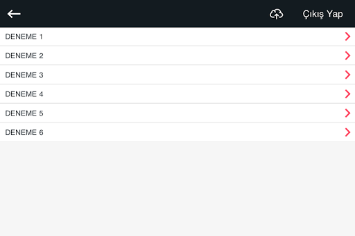 Android application Elf Öğretmen Çözüm screenshort