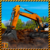 Heavy Excavator: City Road Construction 2018 icon