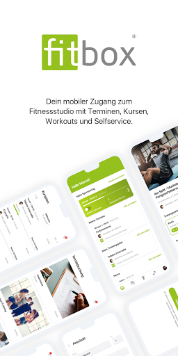 Android application fitbox screenshort