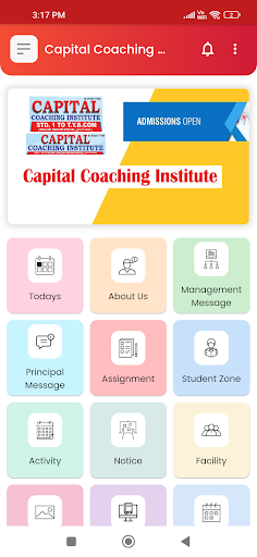 Capital Coaching Institute Screen 2