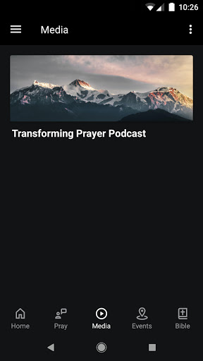 Screenshot of Strategic Renewal Prayer App