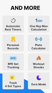 Hevy - Gym Log Workout Tracker Screenshot