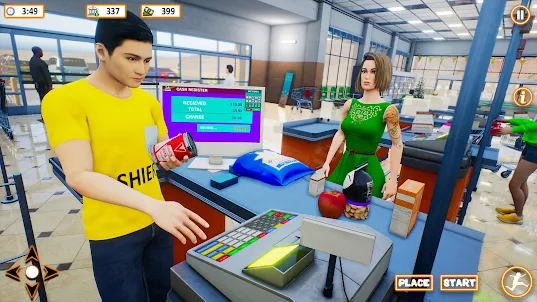 Grocery Store Cashier Game