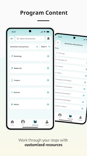 Screenshot of 12 Steps: Addiction Recovery