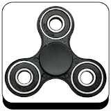 Black Fidget Hand Spinner icon