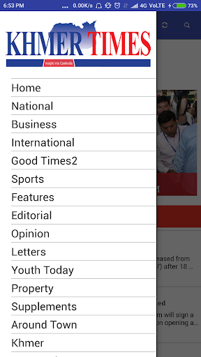 Khmer Times - Cambodia News Screen 2