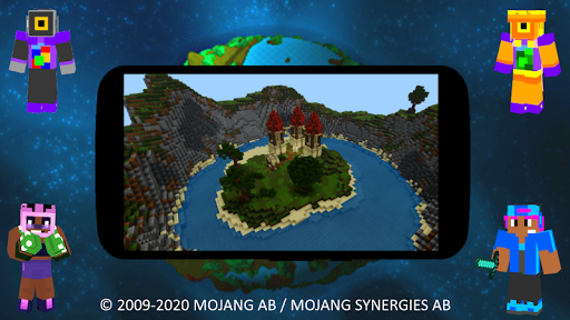 Android application Medieval BedWars Maps for MCPE screenshort