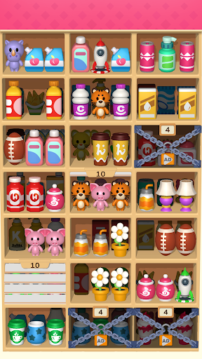 Android application Triple Sort Drop: Sorting Fun screenshort
