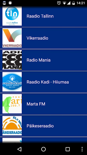Radio Estonia Screen 2