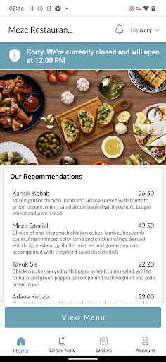 Meze Restaurant Eastbourne