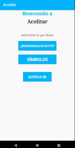 Acolitar Screen 2