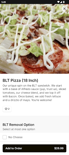 Market Pizza Screenshot 3 - AppWisp.com