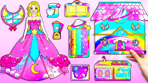 Doll Dress Up Makeup Girl Game screenshot 9