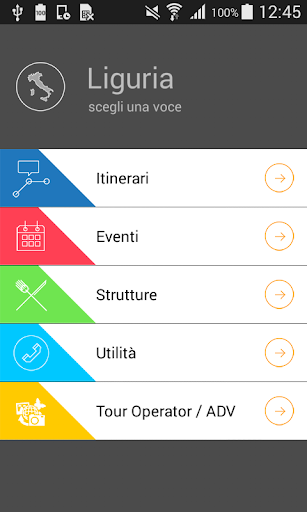 TPhone Itinerari Eventi Italia Screen 3