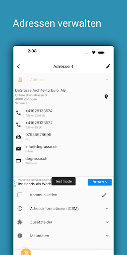 pfx Adresse für Proffix Px5 Screenshot 3 - AppWisp.com